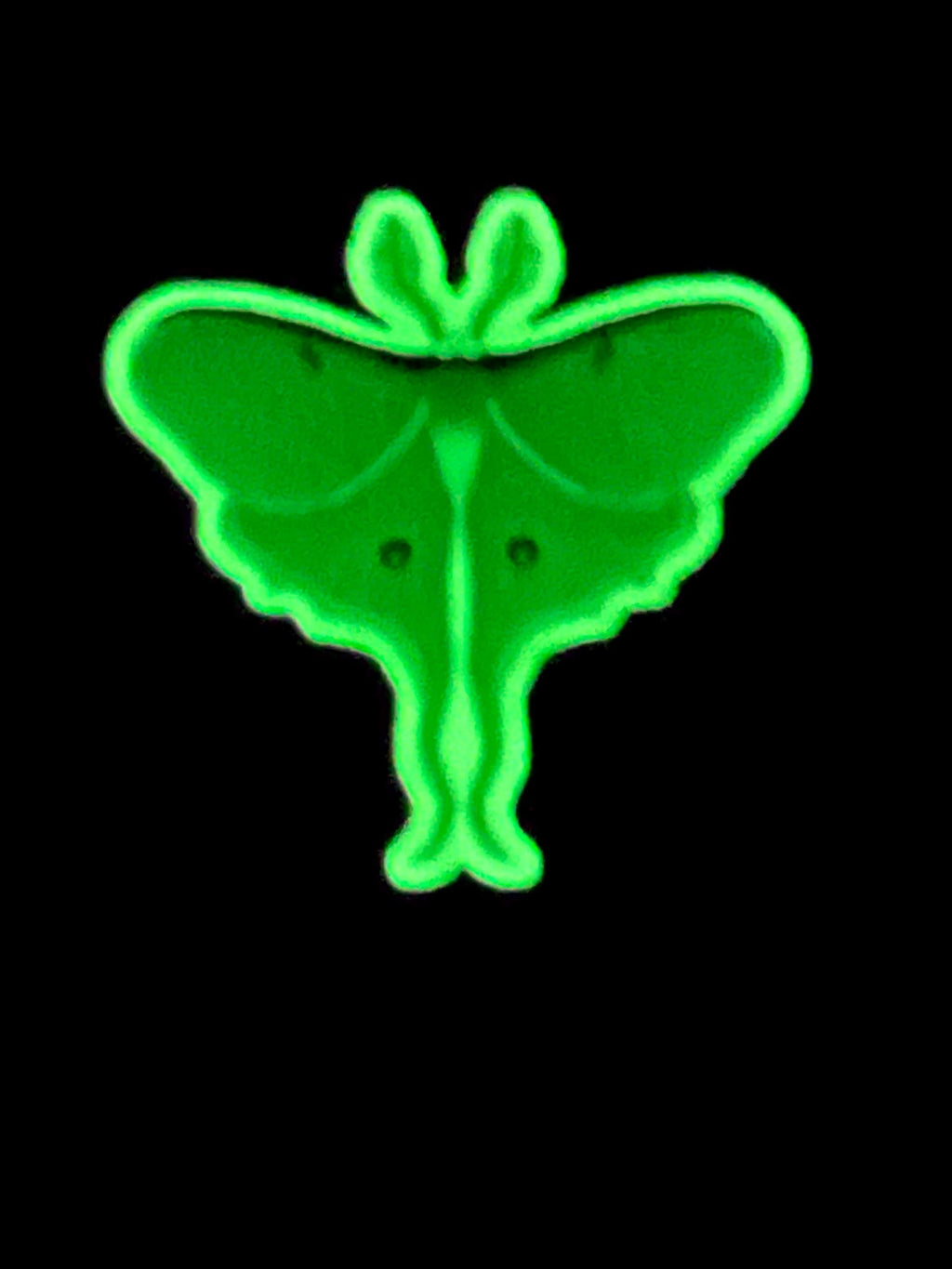 Blinque's Original Design Glow-in-the-Dark Luna Moth Sticker