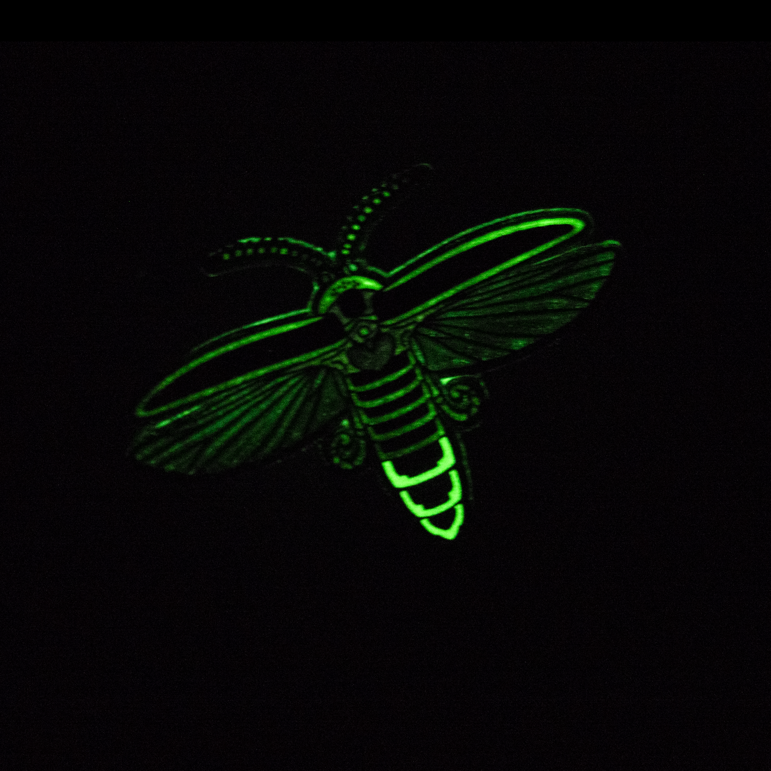 Firefly in Flight Enamel Pin